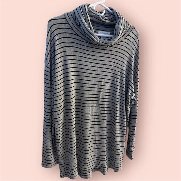 Liz Claiborne Long Sleeve Pullover Turtleneck Top - Picture 3 of 9